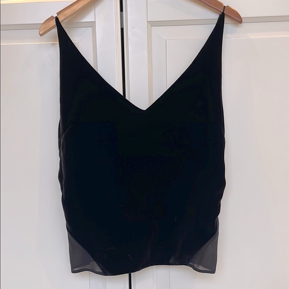 Velvet Black Women's Top